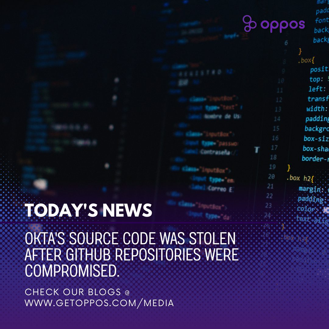 okta source code hacked after github were compromised